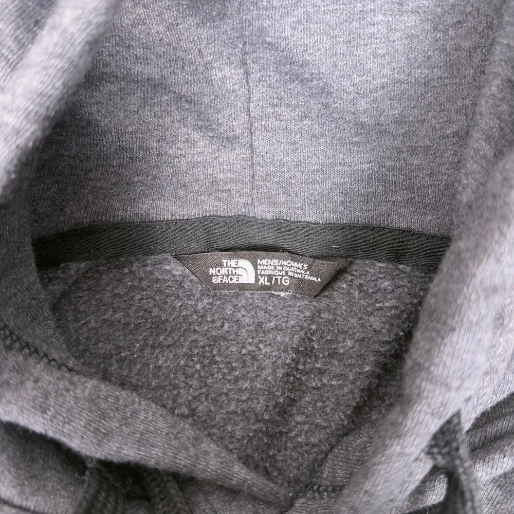 The North Face Mens XL Grey MTI Graphic Pullover Hoodie Sweatshirt